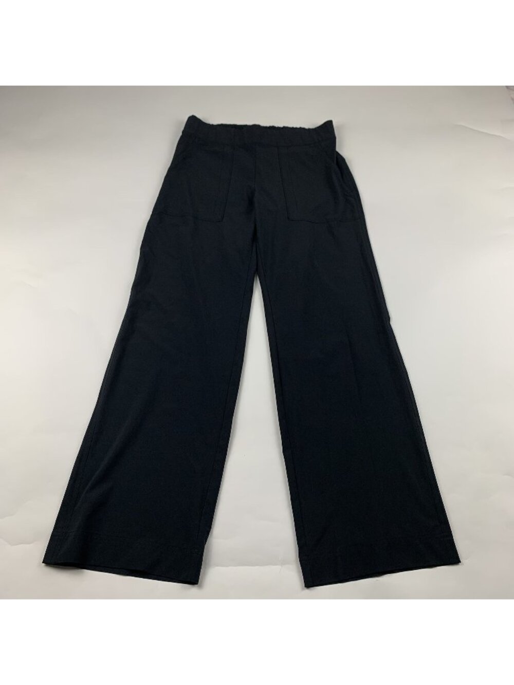 Athleta Black Chelsea High Rise Wide Leg Pant 4